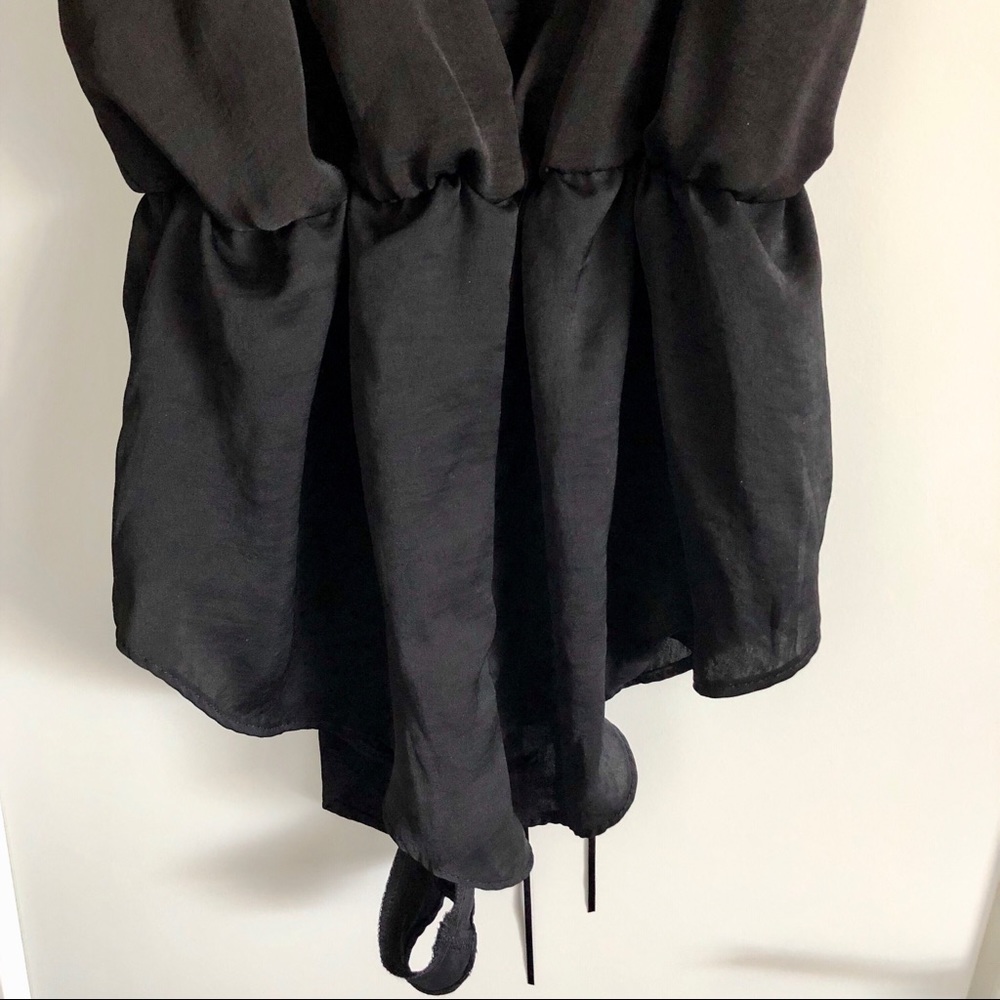 ASOS Petite Lace Up Satin Teddy - Picture 7 of 8